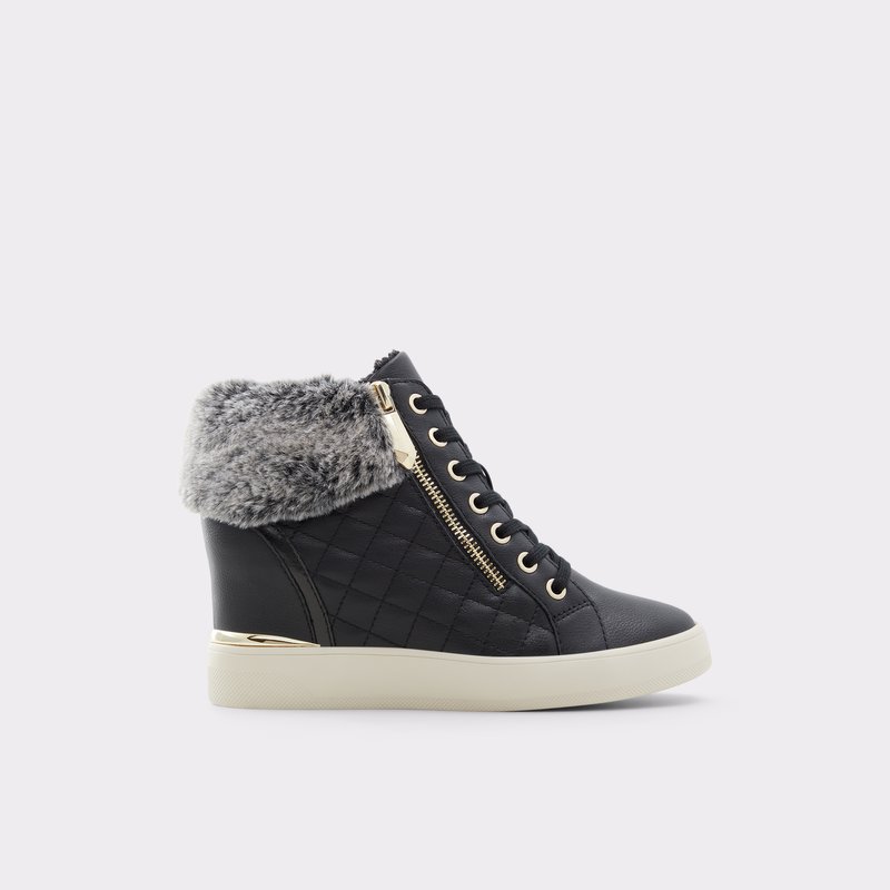 Aldo Ailanna Blonder Up Sneakers Dame Sort | 041837CMD