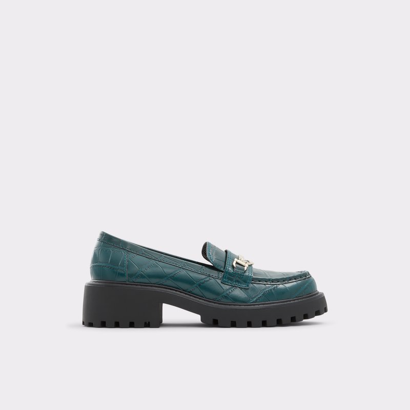 Aldo Bigstep Loafers Dame Mørkegrøn | 159423QKV