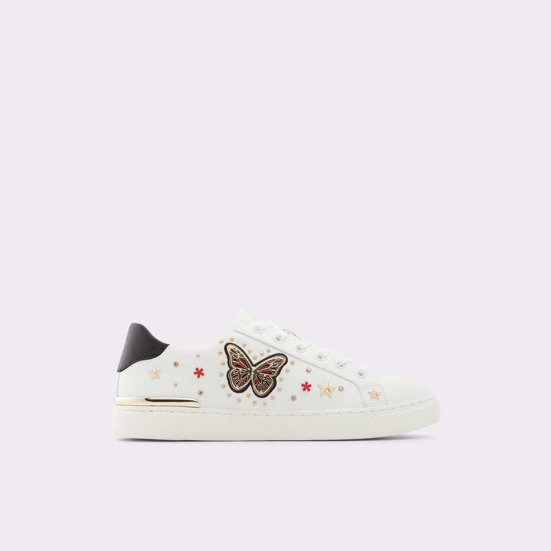 Aldo Jerili Low Sneakers Dame Hvide | 084971IYQ