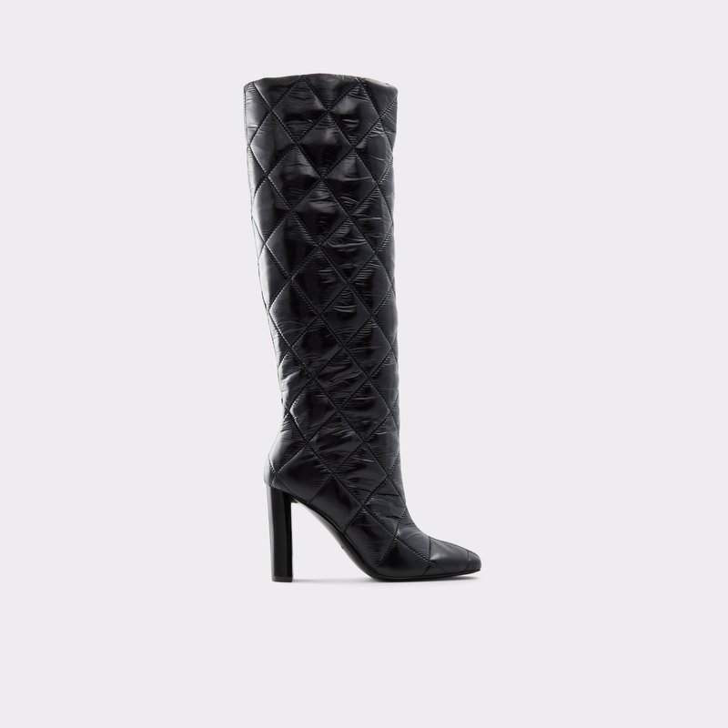 Aldo Snowpuff Knee High Boots Dame Sort | 730468QOL