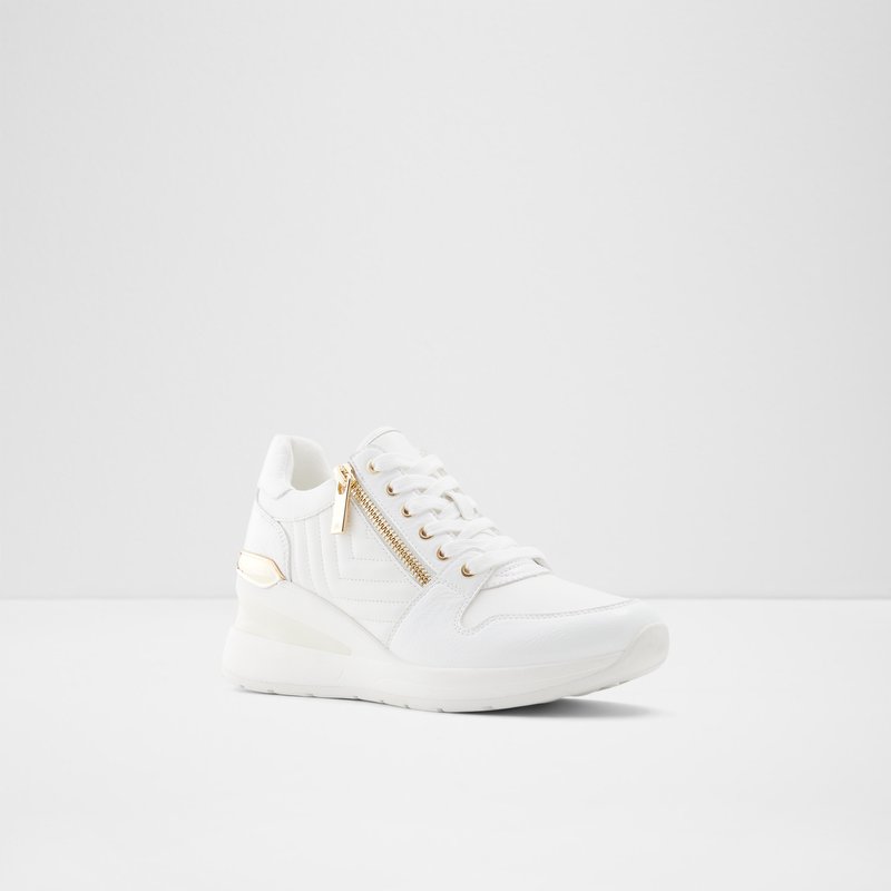 Aldo Adwiwia Wedge Sneakers Dame Hvide | 421708VNY