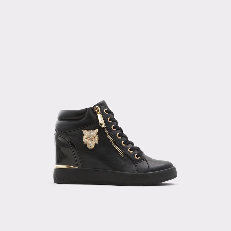 Aldo Aloivu Wedge Sneakers Dame Sort | 287013LGJ