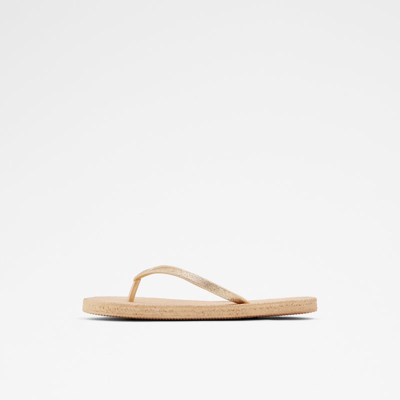 Aldo Aloomba Flade Sandaler Dame Guld | 503867BIU