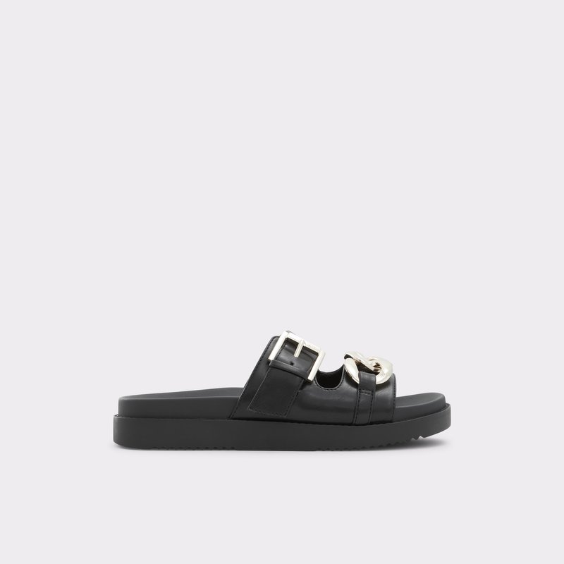 Aldo Asae Flade Sandaler Dame Sort | 396184VDM