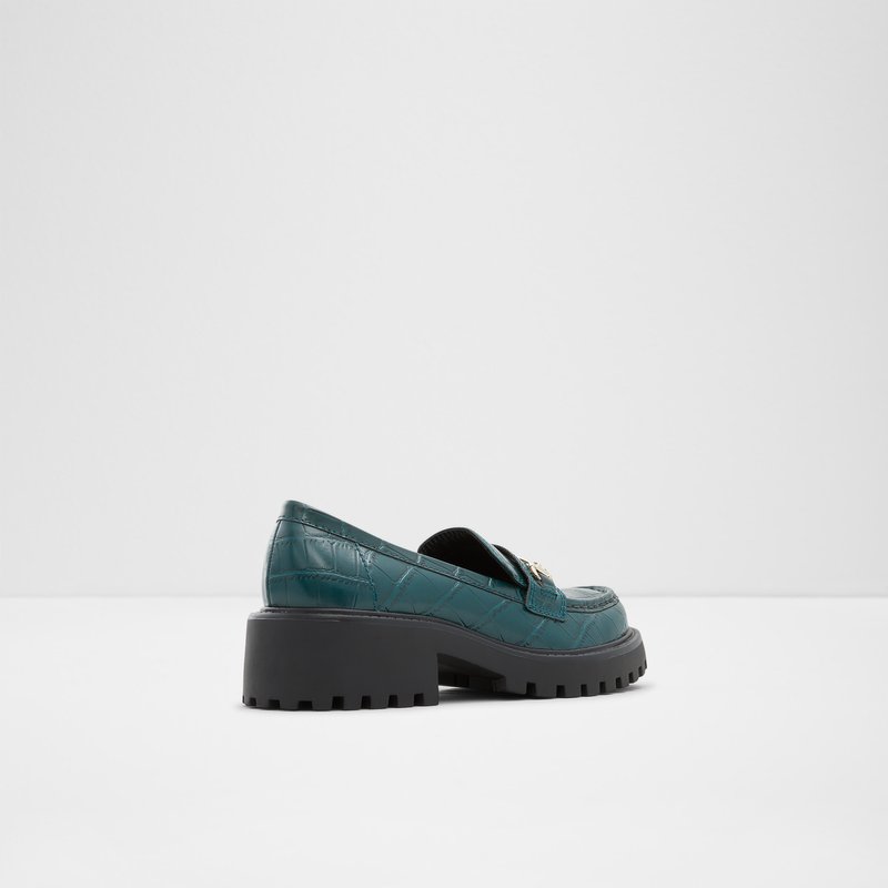 Aldo Bigstep Loafers Dame Mørkegrøn | 159423QKV