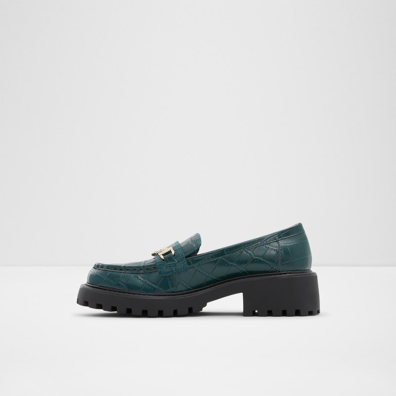 Aldo Bigstep Loafers Dame Mørkegrøn | 159423QKV