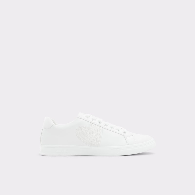 Aldo Blacktie Low Sneakers Herre Hvide | 435276CXK