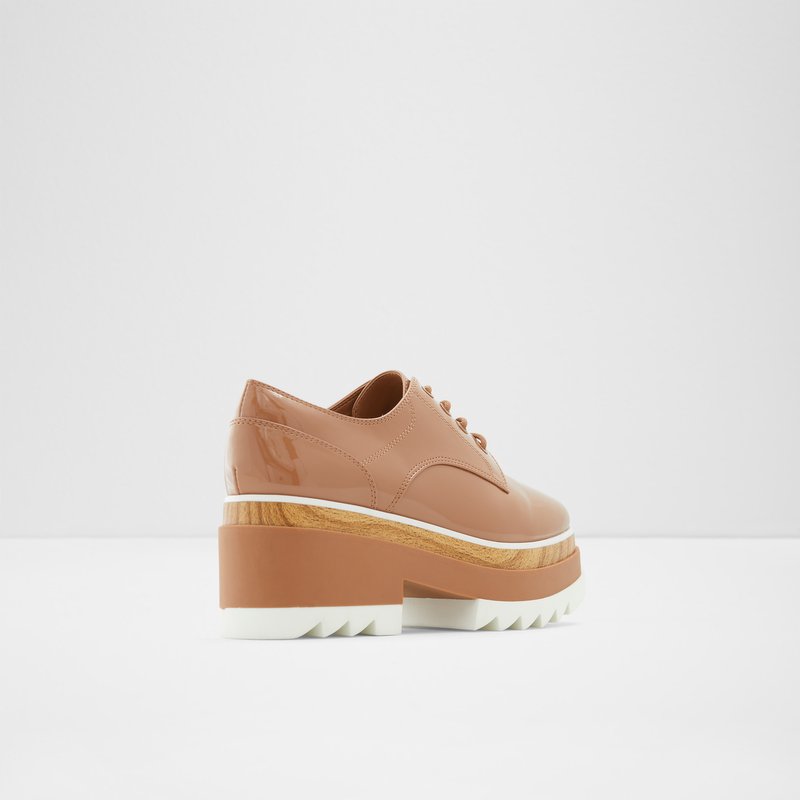 Aldo Blunchan Oxfords Dame Mørkebeige | 572980JAQ