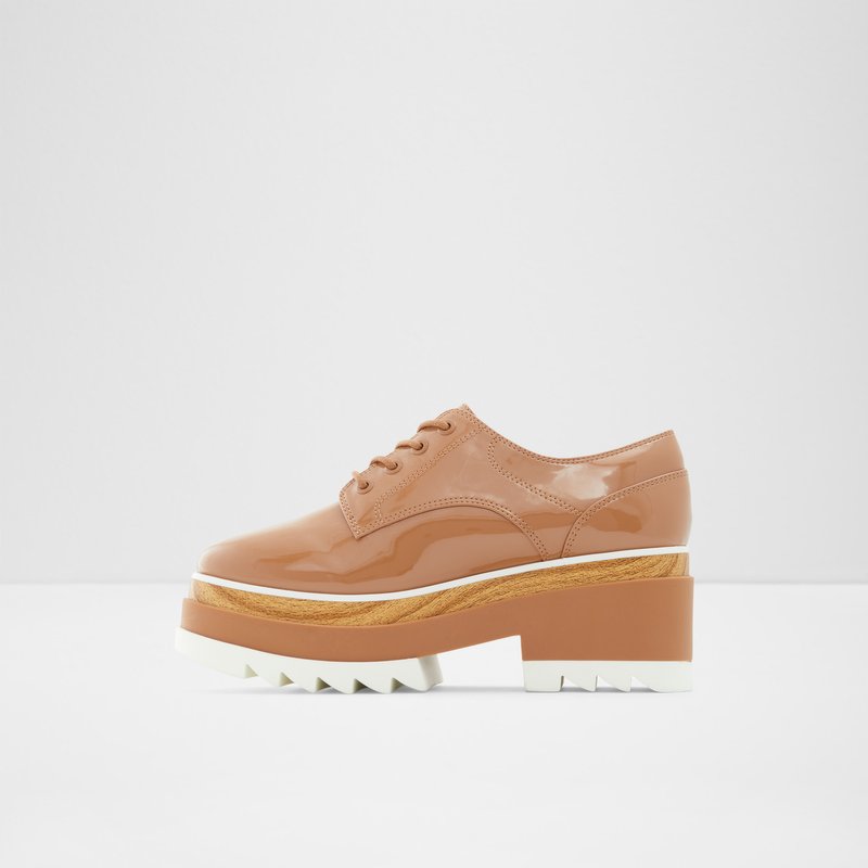 Aldo Blunchan Oxfords Dame Mørkebeige | 572980JAQ