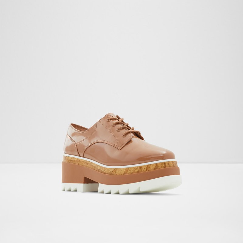 Aldo Blunchan Oxfords Dame Mørkebeige | 572980JAQ