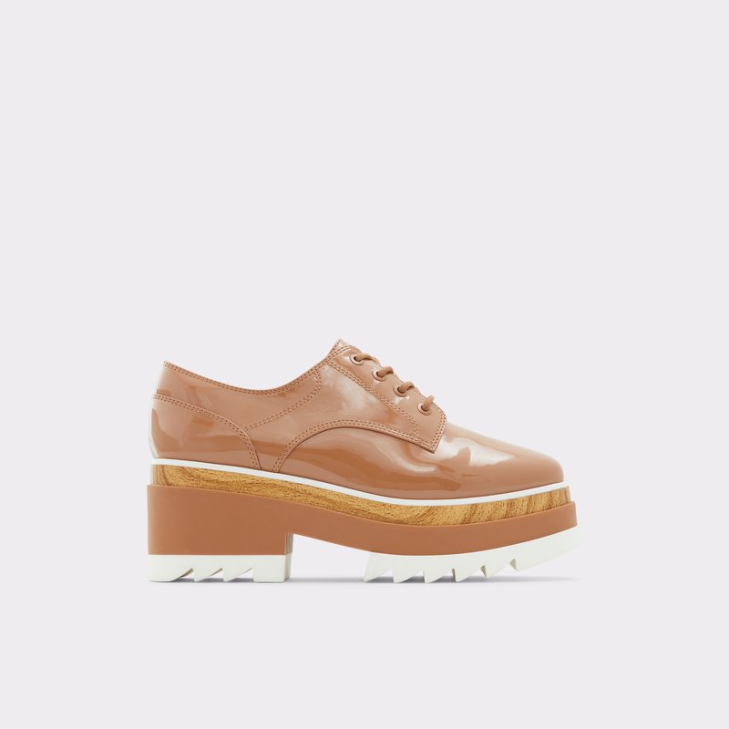 Aldo Blunchan Oxfords Dame Mørkebeige | 572980JAQ