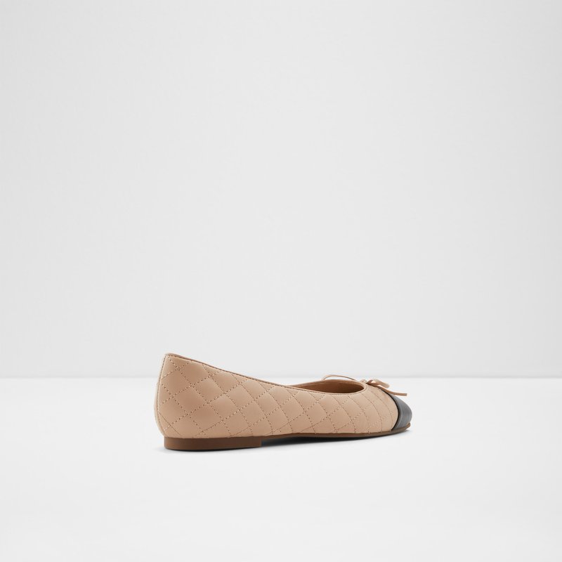 Aldo Braylynn Ballerinas Dame Beige Sort | 537984MZW