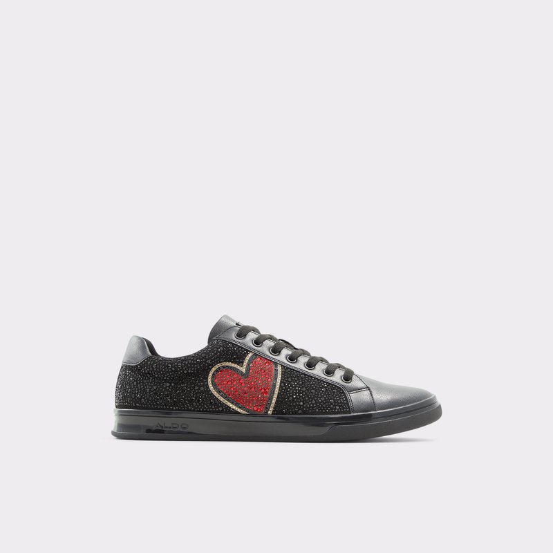 Aldo Carapetos Low Sneakers Herre Sort | 402137ICQ