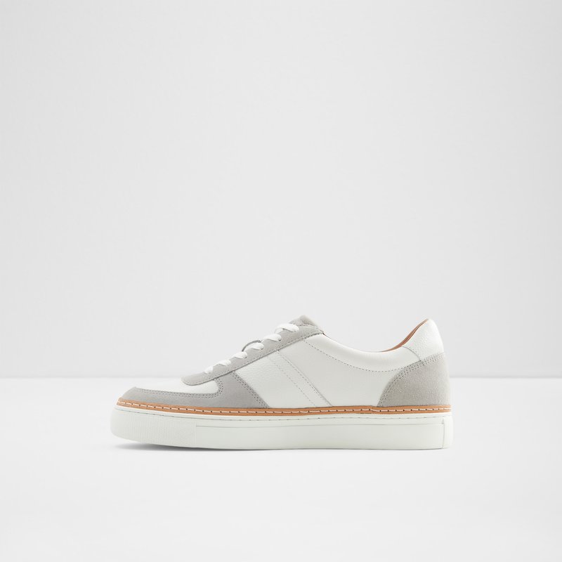 Aldo Checkers Low Sneakers Herre Lysegrå | 085723QZX