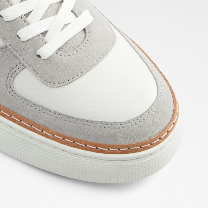 Aldo Checkers Low Sneakers Herre Lysegrå | 085723QZX