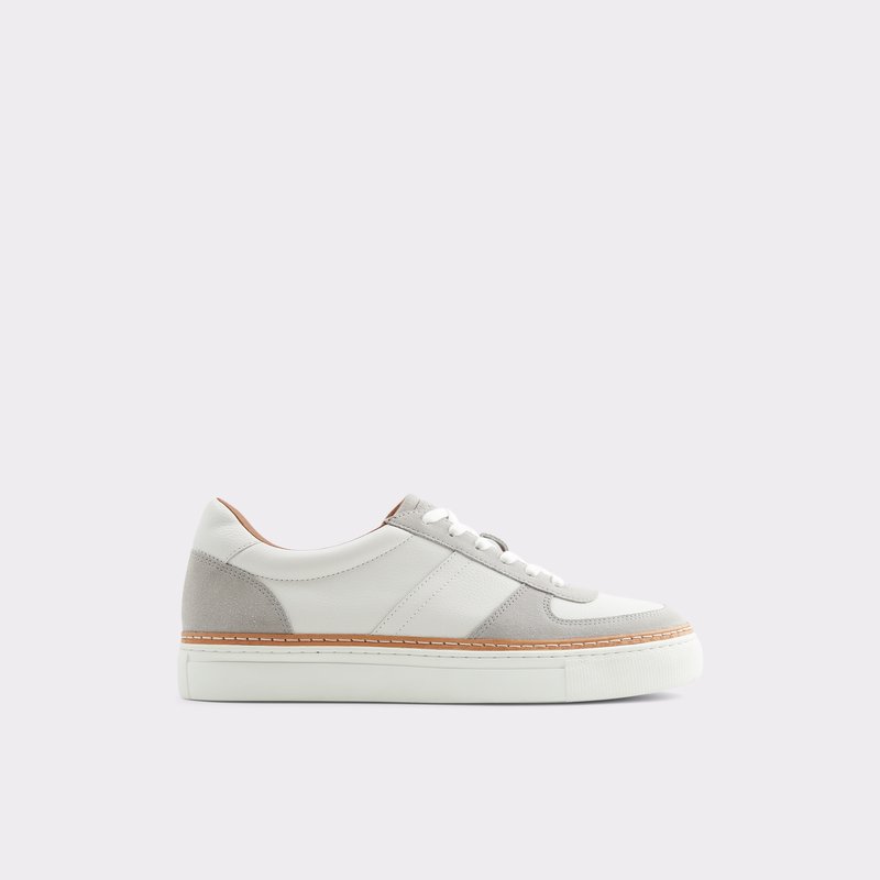 Aldo Checkers Low Sneakers Herre Lysegrå | 085723QZX