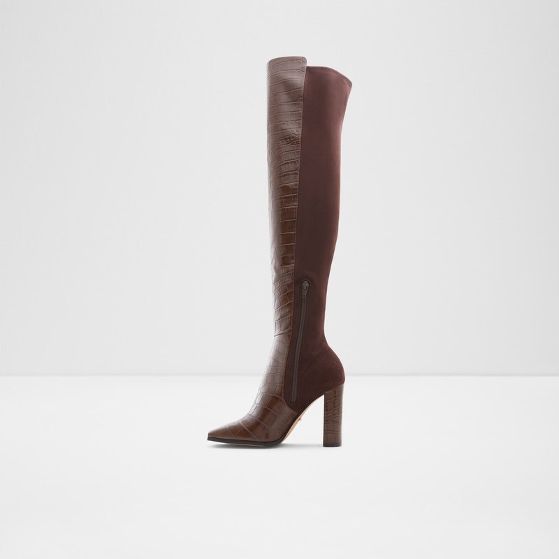 Aldo Choan Over The Knee-Boots Dame Brune | 153798QGT