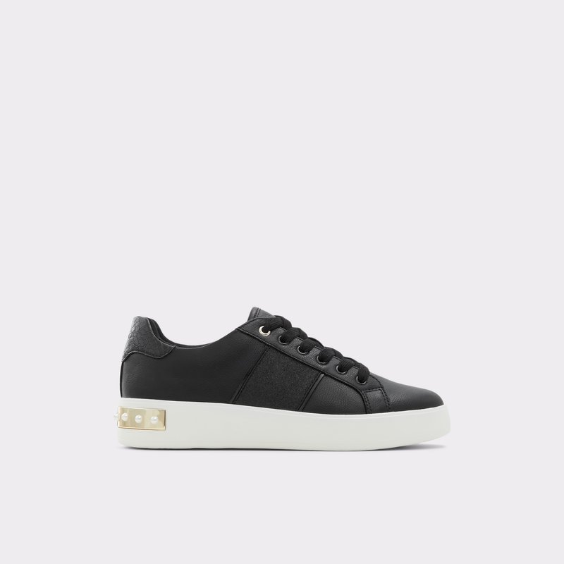 Aldo Ciela Blonder Up Sneakers Dame Sort | 560294TOC