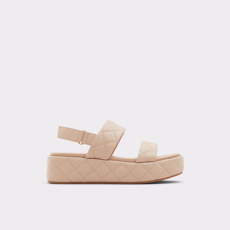 Aldo Cossette Plateau Sandaler Dame Bone | 876930DEK