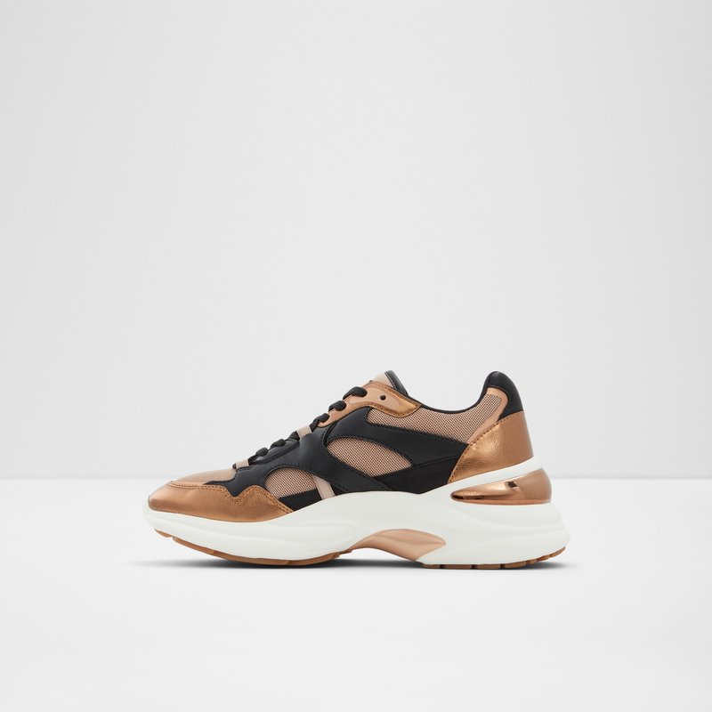 Aldo Createv2 Low Sneakers Dame Bronze | 518740ZME