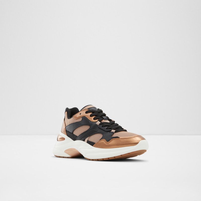 Aldo Createv2 Low Sneakers Dame Bronze | 518740ZME