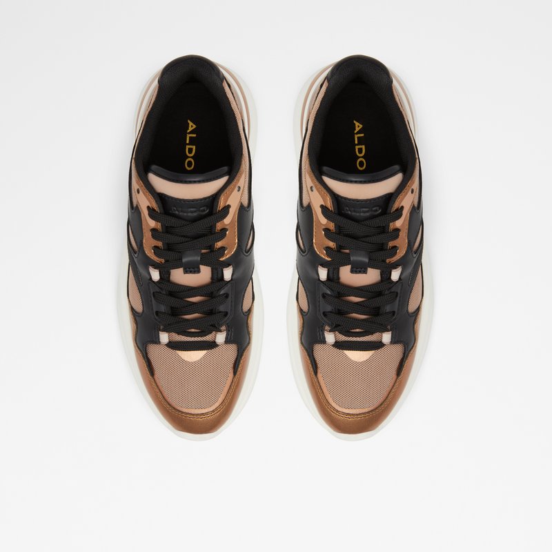 Aldo Createv2 Low Sneakers Dame Bronze | 518740ZME