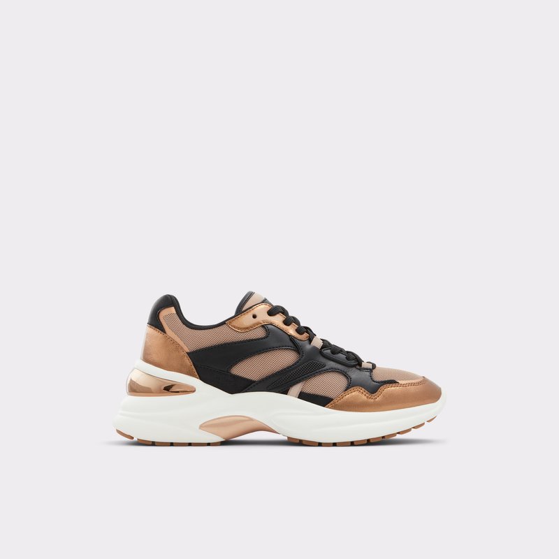 Aldo Createv2 Low Sneakers Dame Bronze | 518740ZME