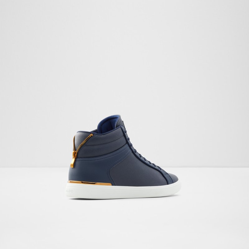 Aldo Deruulo High Sneakers Herre Mørkeblå | 296583LUO