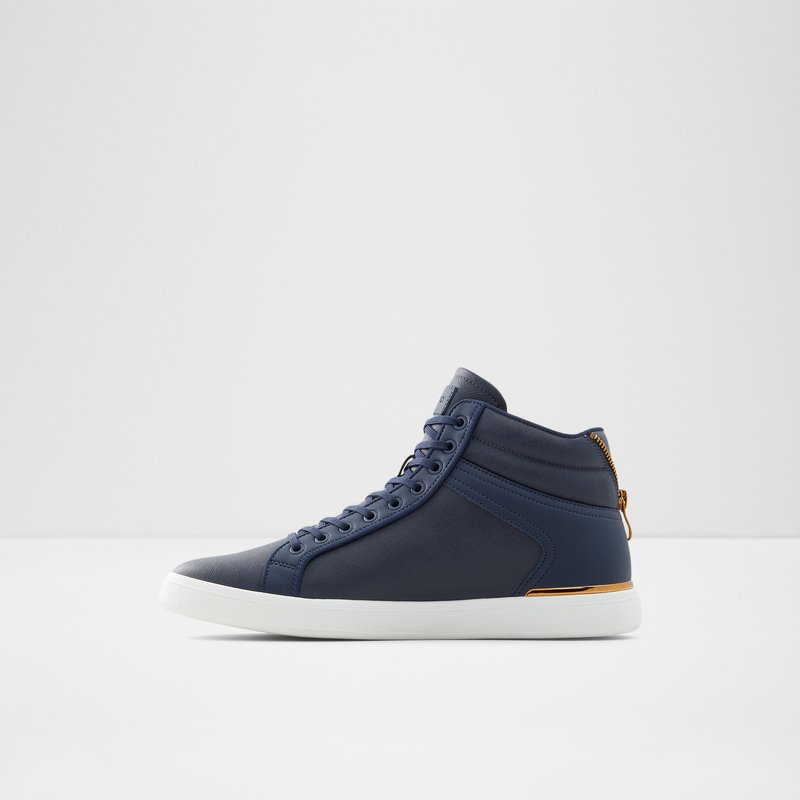 Aldo Deruulo High Sneakers Herre Mørkeblå | 296583LUO