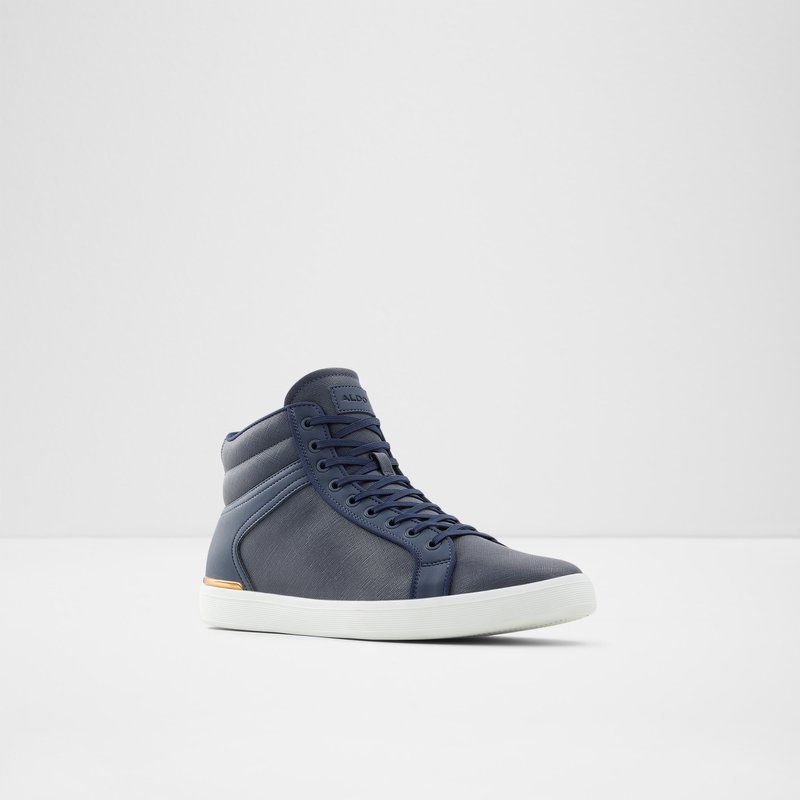 Aldo Deruulo High Sneakers Herre Mørkeblå | 296583LUO