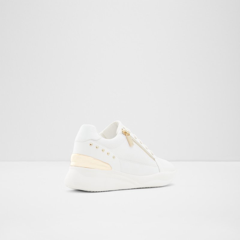 Aldo Frelidda Low Sneakers Dame Hvide | 823610TIX