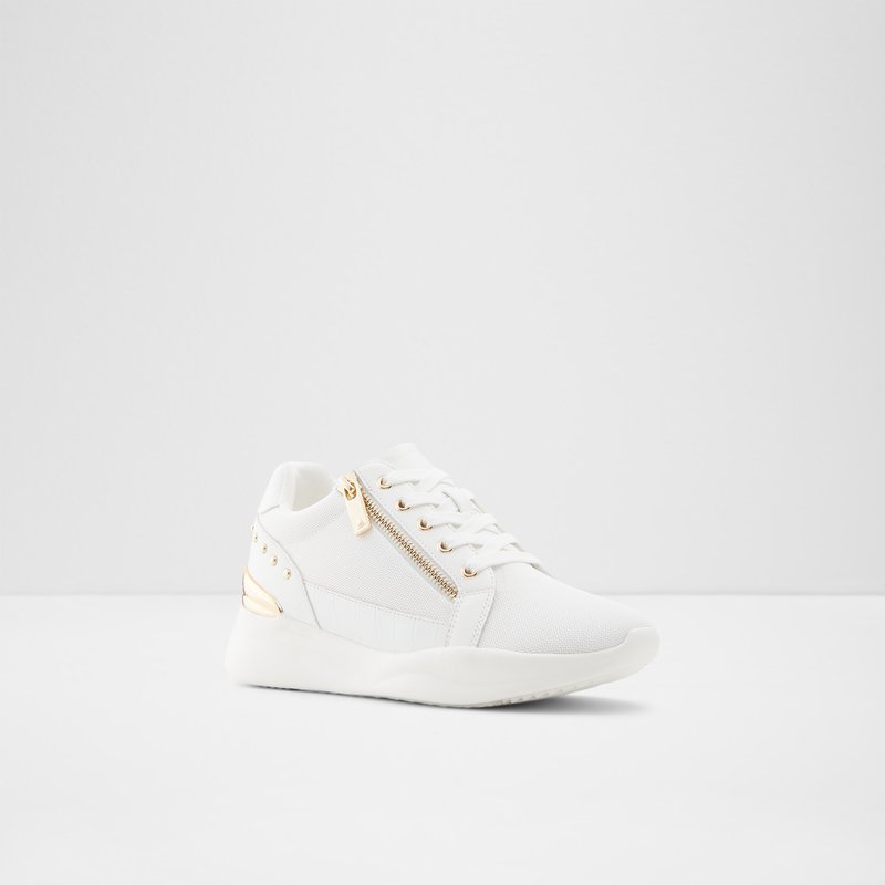 Aldo Frelidda Low Sneakers Dame Hvide | 823610TIX