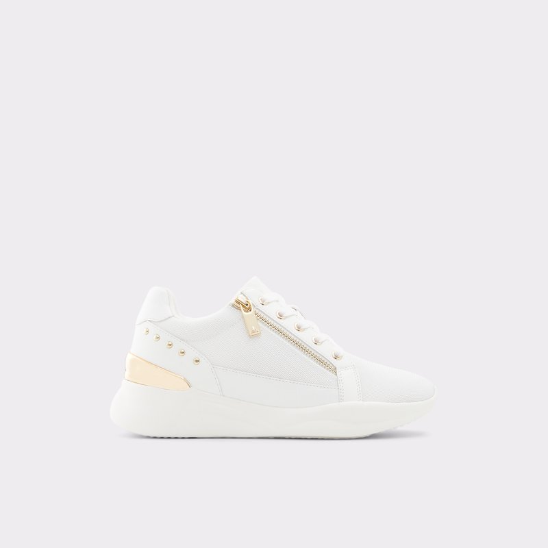 Aldo Frelidda Low Sneakers Dame Hvide | 823610TIX