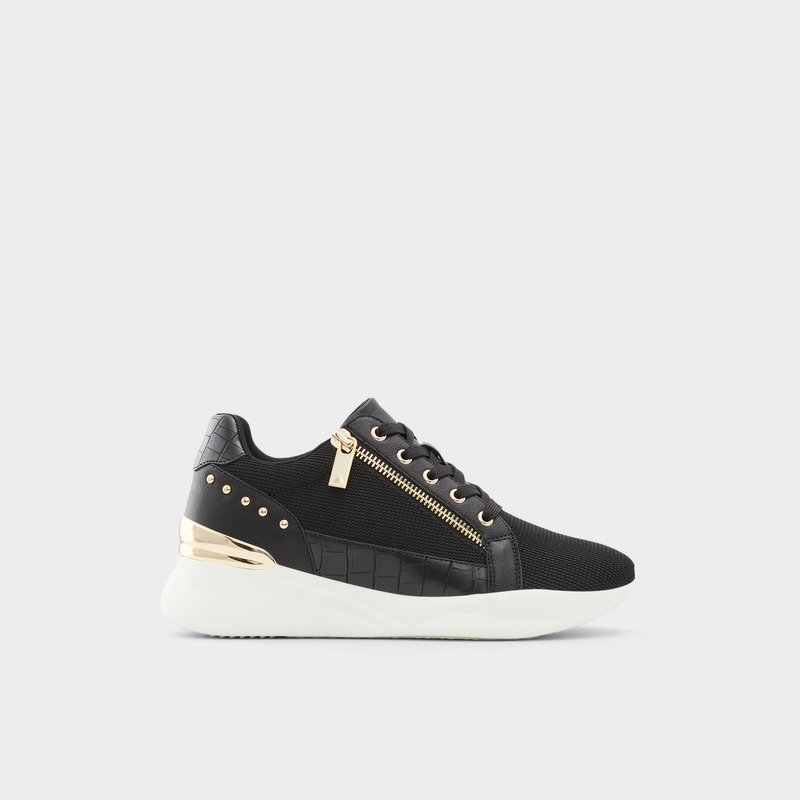 Aldo Frelidda Low Sneakers Dame Sort | 807593IZJ