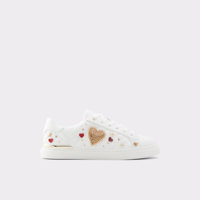 Aldo Gi Low Sneakers Dame Hvide | 481629IMG