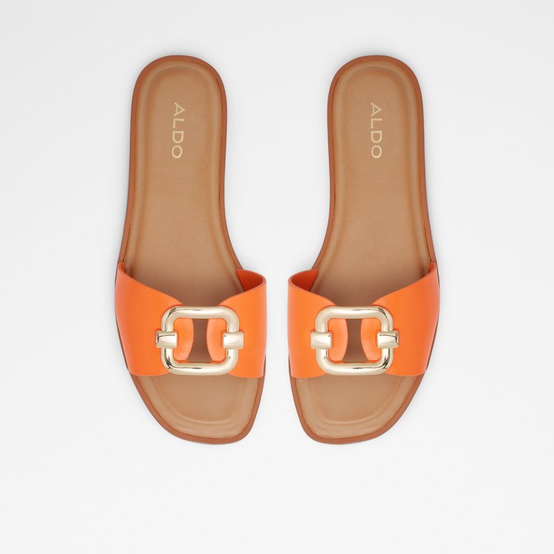 Aldo Glaeswen Flade Sandaler Dame Orange | 952301RYW