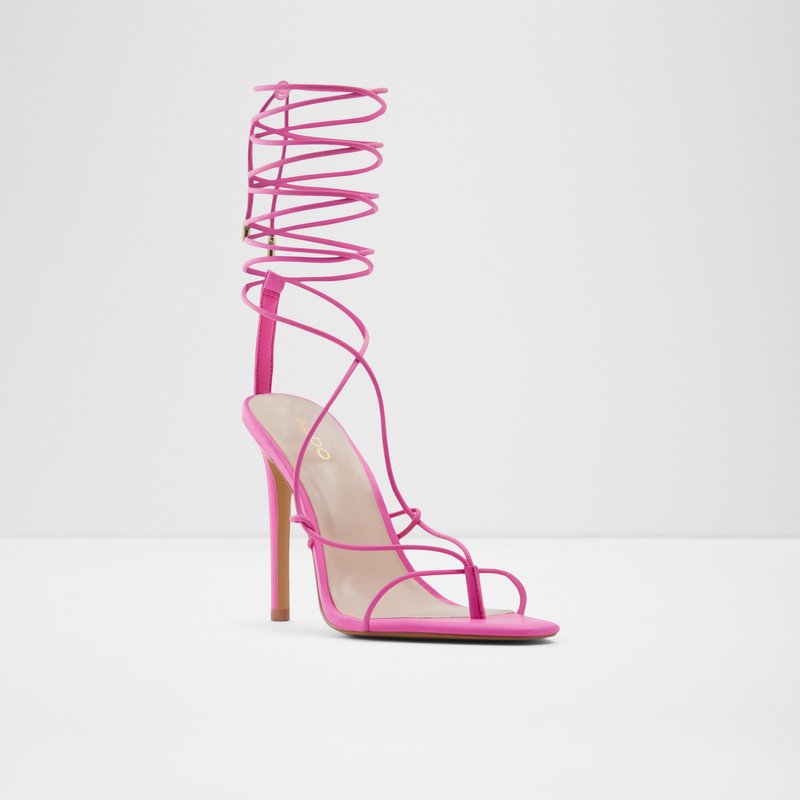 Aldo Glaosa Heeled Sandals Dame Lyserød | 518493HCM