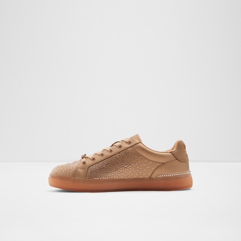 Aldo Glasssneaker Blonder Up Sneakers Dame Bone | 695183IPD