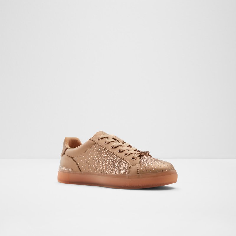 Aldo Glasssneaker Blonder Up Sneakers Dame Bone | 695183IPD