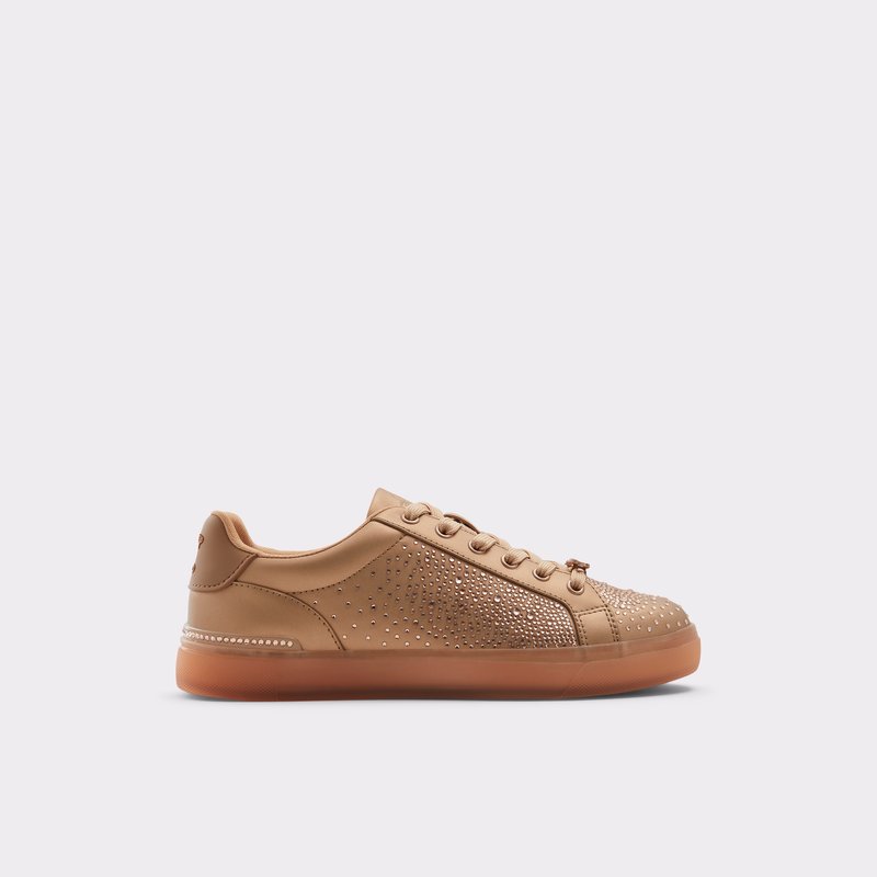 Aldo Glasssneaker Blonder Up Sneakers Dame Bone | 695183IPD