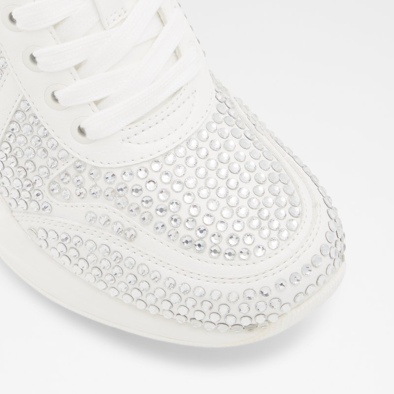 Aldo Glow Wedge Sneakers Dame Clear | 571348SBO