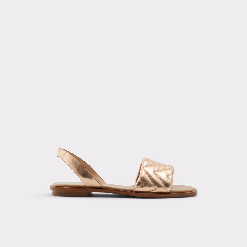 Aldo Grirawiaflex Casual Sandaler Dame Lyserød Guld | 936108FSI