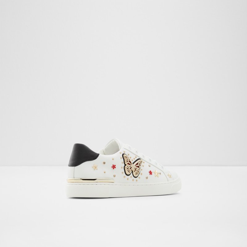 Aldo Jerili Low Sneakers Dame Hvide | 084971IYQ