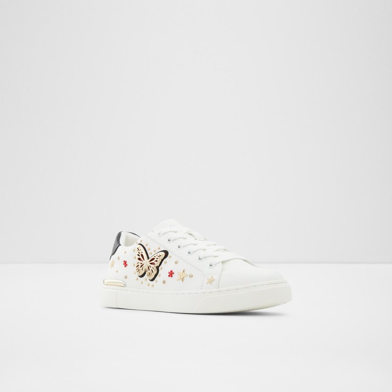 Aldo Jerili Low Sneakers Dame Hvide | 084971IYQ