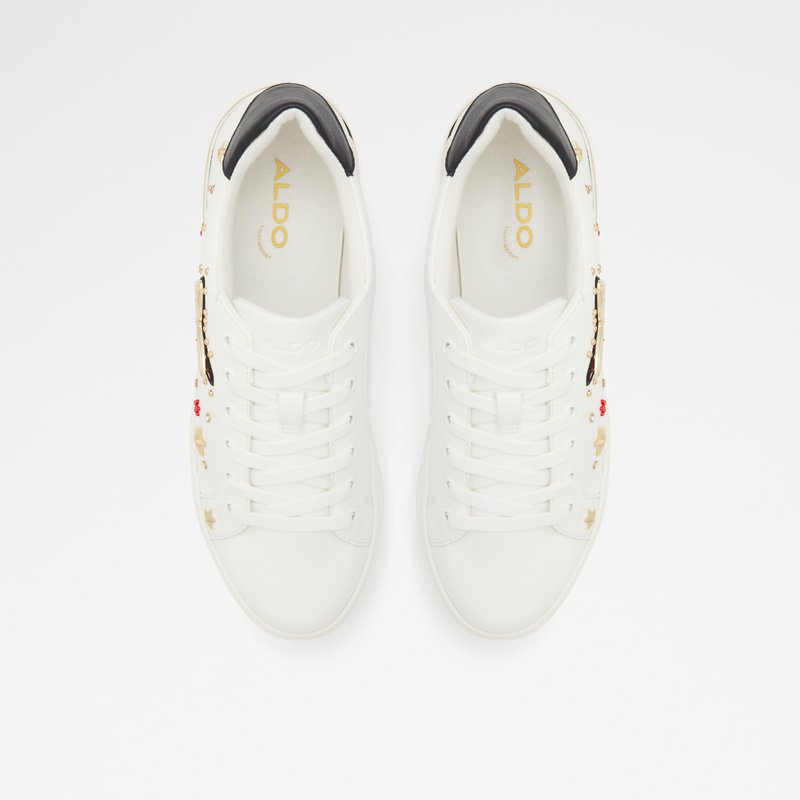 Aldo Jerili Low Sneakers Dame Hvide | 084971IYQ