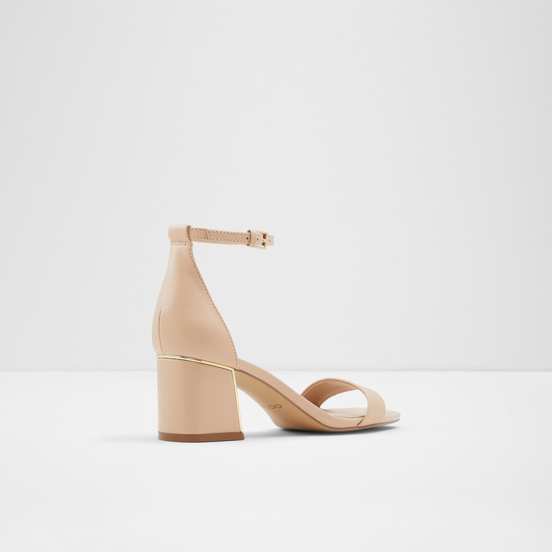 Aldo Kedeaviel Blokhæl Dame Beige | 463019LWQ