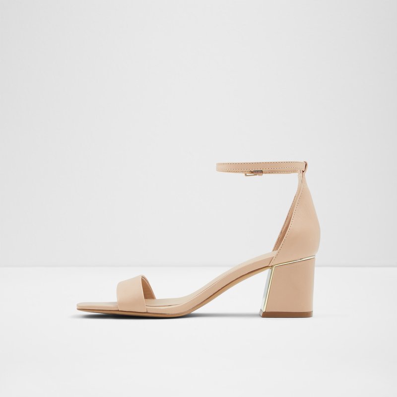 Aldo Kedeaviel Blokhæl Dame Beige | 463019LWQ