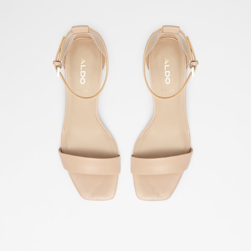 Aldo Kedeaviel Blokhæl Dame Beige | 463019LWQ