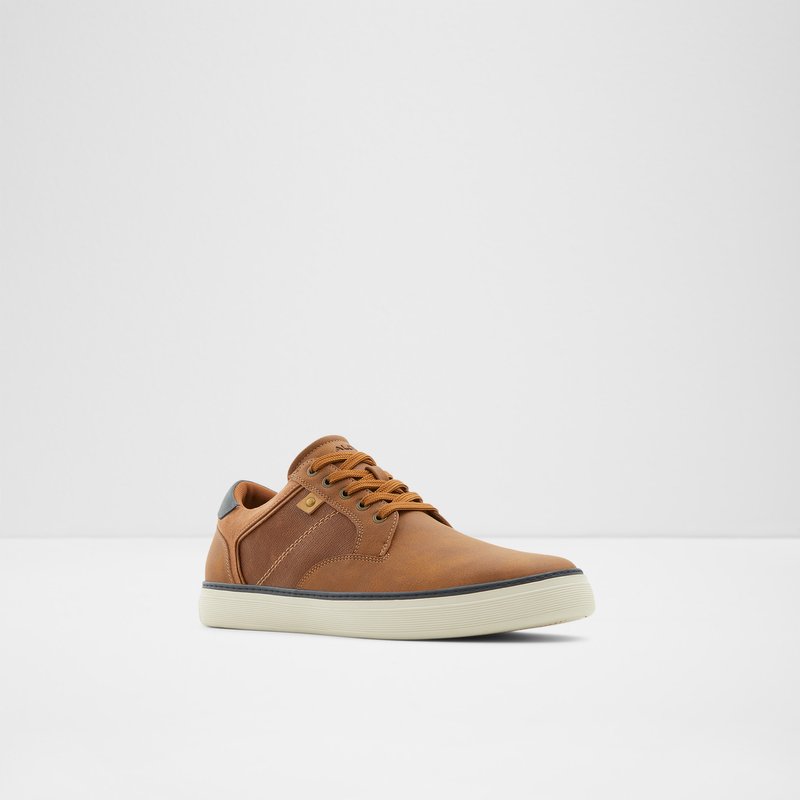 Aldo Lindros Low Sneakers Herre Brune | 951263UHW