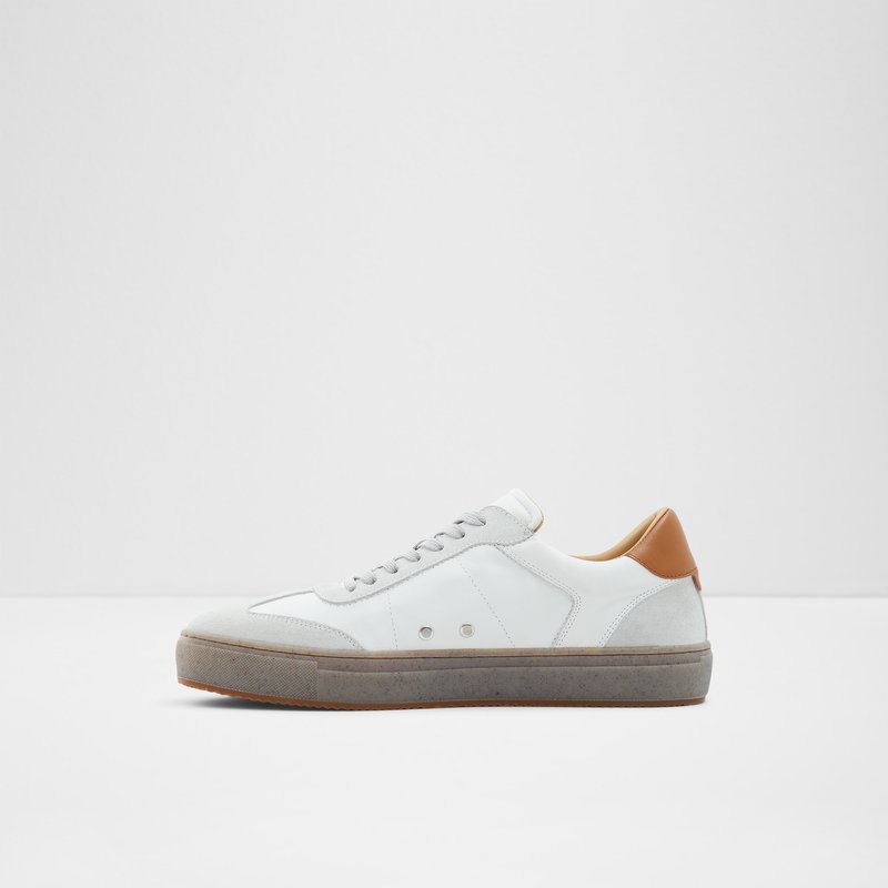 Aldo Locale Low Sneakers Herre Hvide | 260983EJT